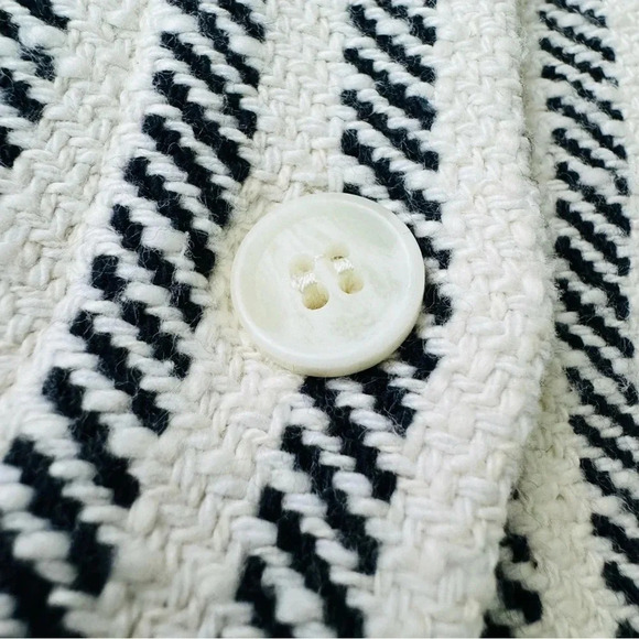 NWT NO.6 IZZY TOP Tulum Stripe Cream & Black Size S - Picture 13 of 15